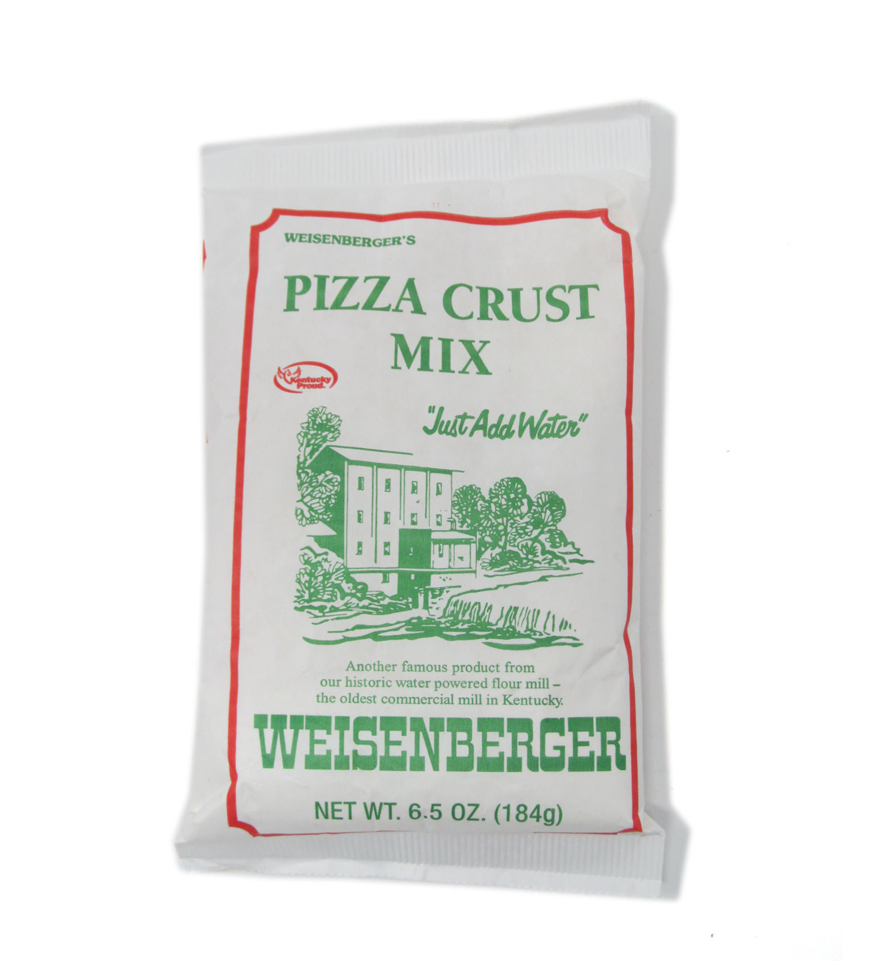 Pizza Crust Mix by Weisenberger Mills Log House Craft Gallery