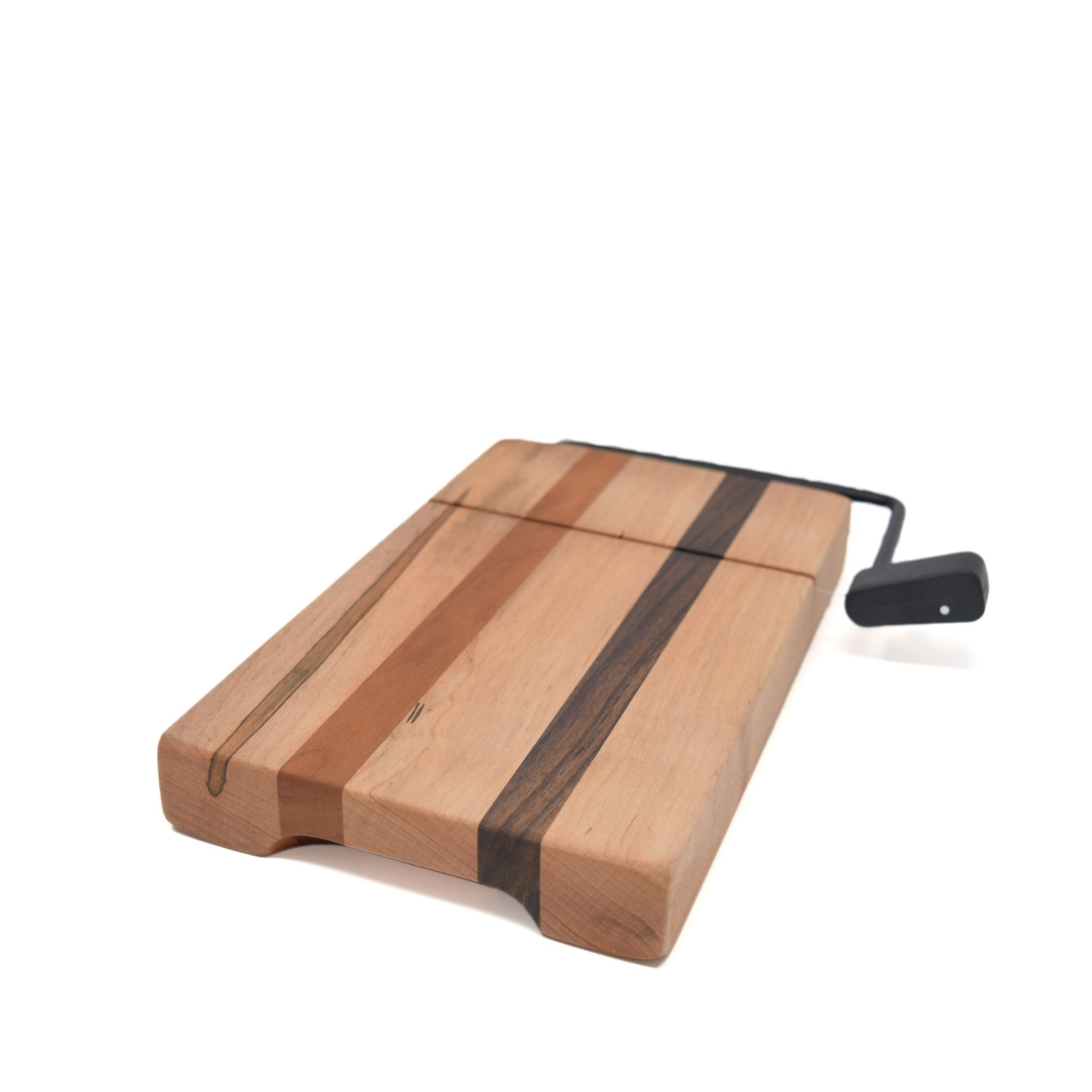 Acacia Wood Cheese Board with Cheese Slicer