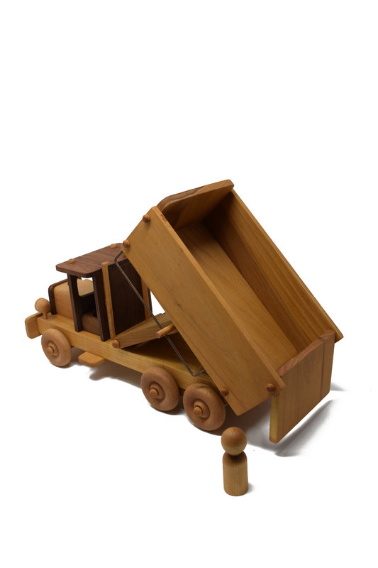 POPTY Wooden Dump Truck Toy