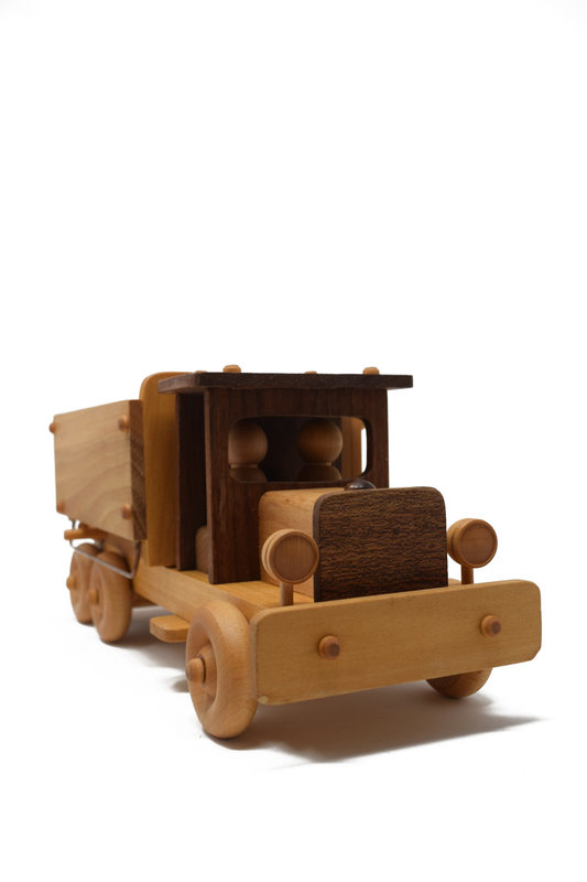 POPTY Wooden Dump Truck Toy