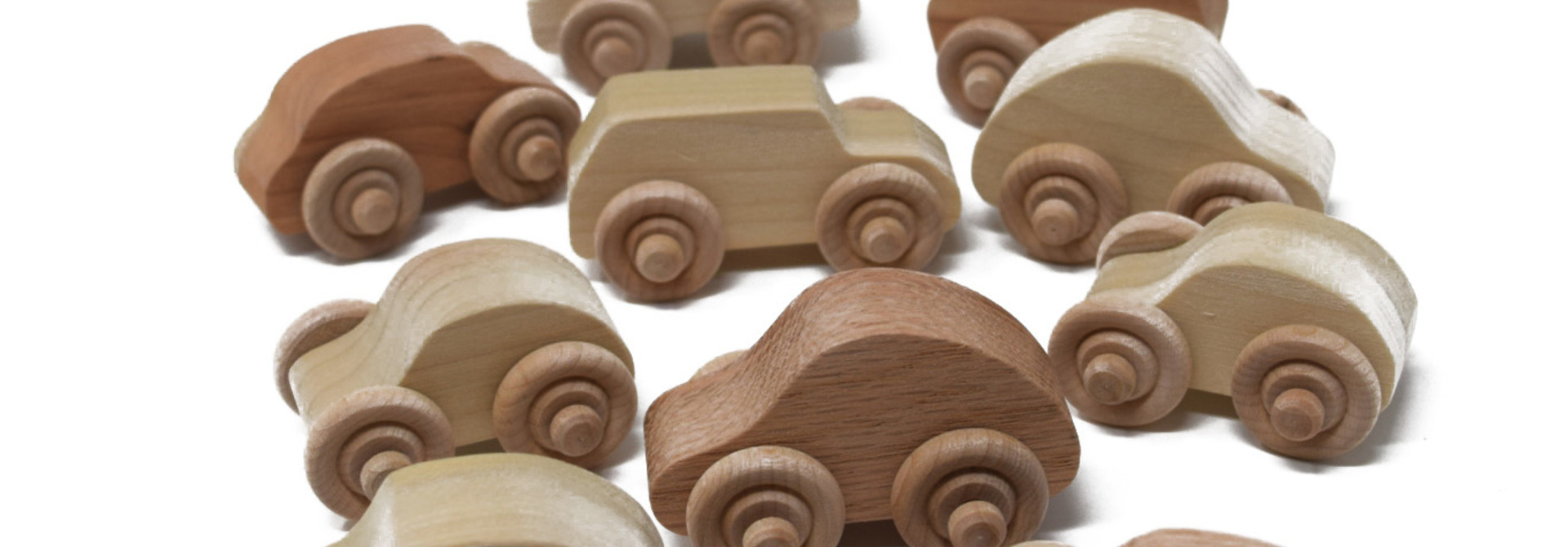 Mini Wooden Toy Cars