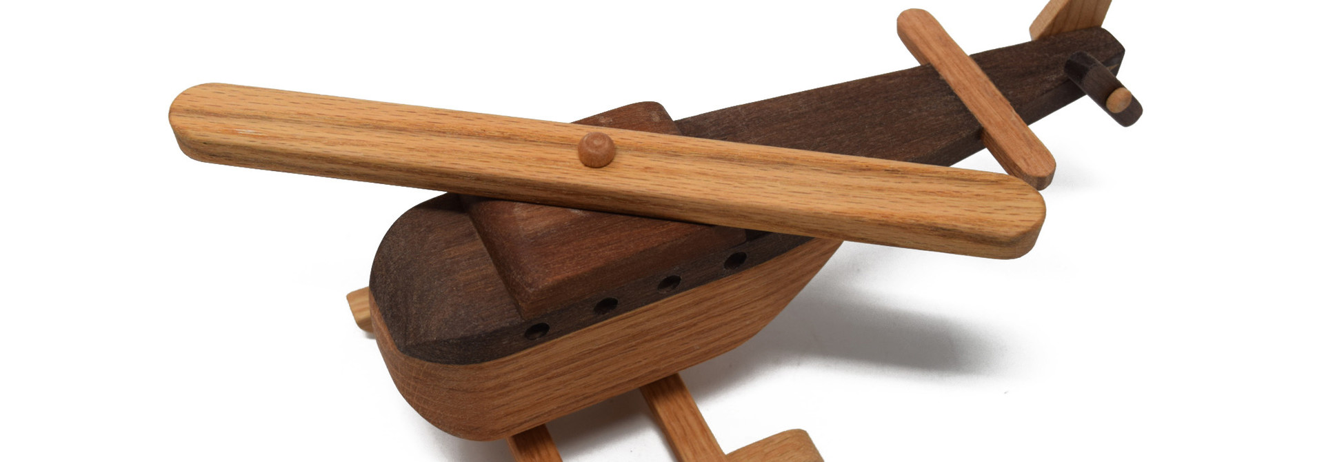 Wooden Helicopter Toy