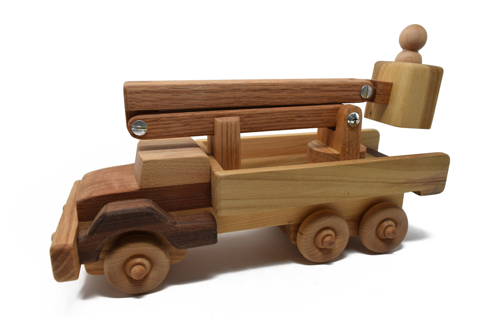 wooden truck toy box