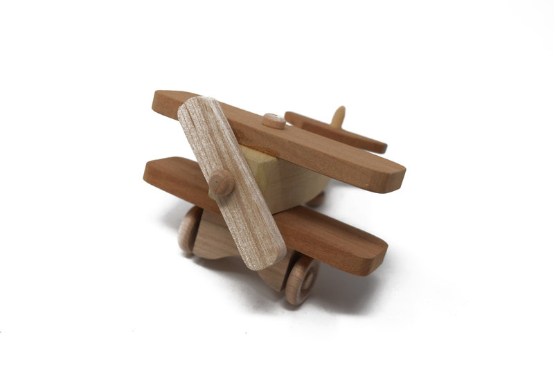 POPTY Wooden Airplane Toy