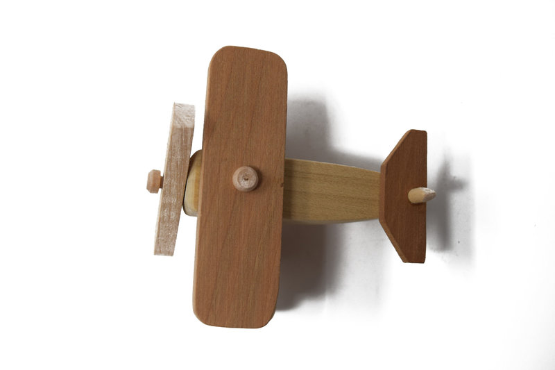 POPTY Wooden Airplane Toy