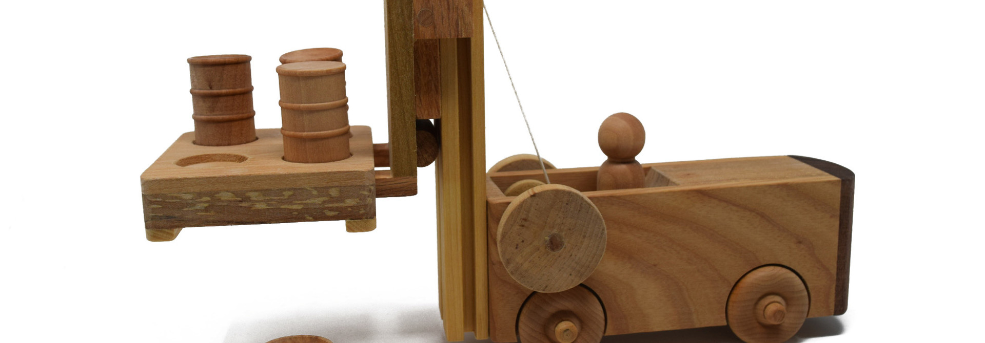 Wooden Forklift Toy