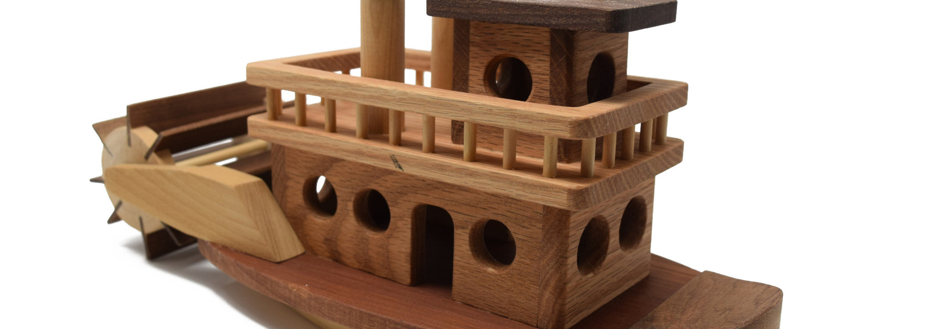 Wooden SternwheelerToy