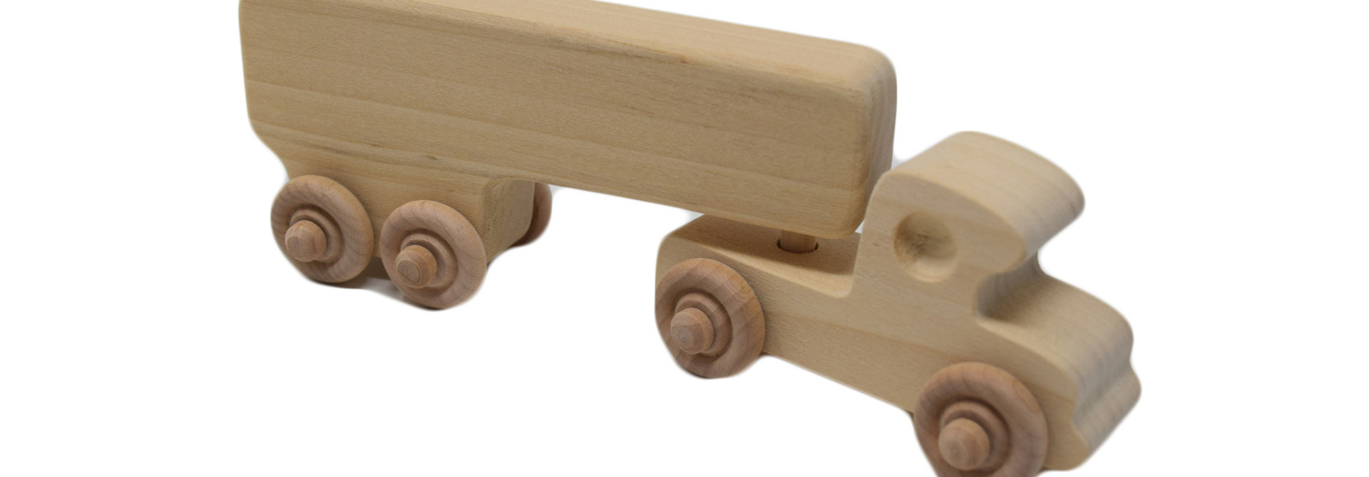 Wooden Box Truck Toy
