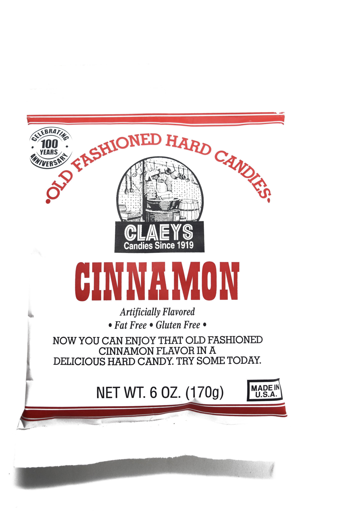 Claeys Old Fashioned Hard Candy, Cinnamon (6 oz.)