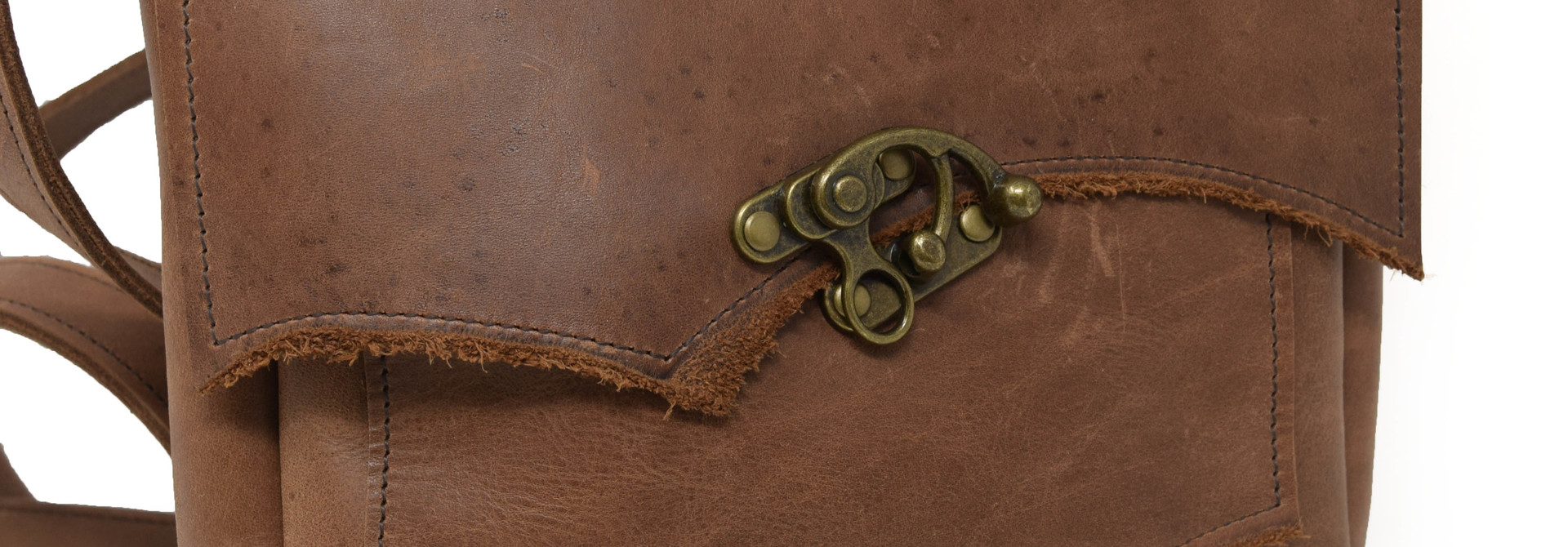 Leather Crossbody Light Brown