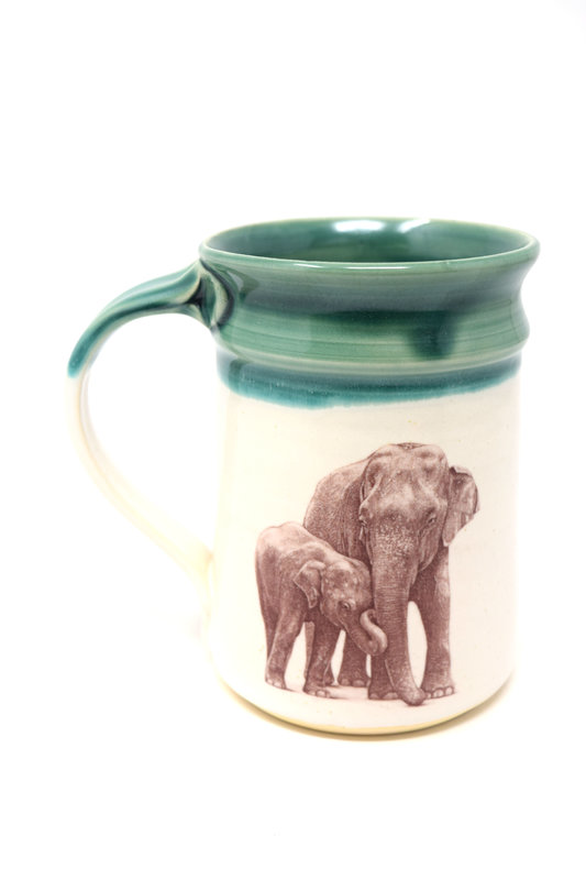 MPLPOT Elephant with Baby Mug