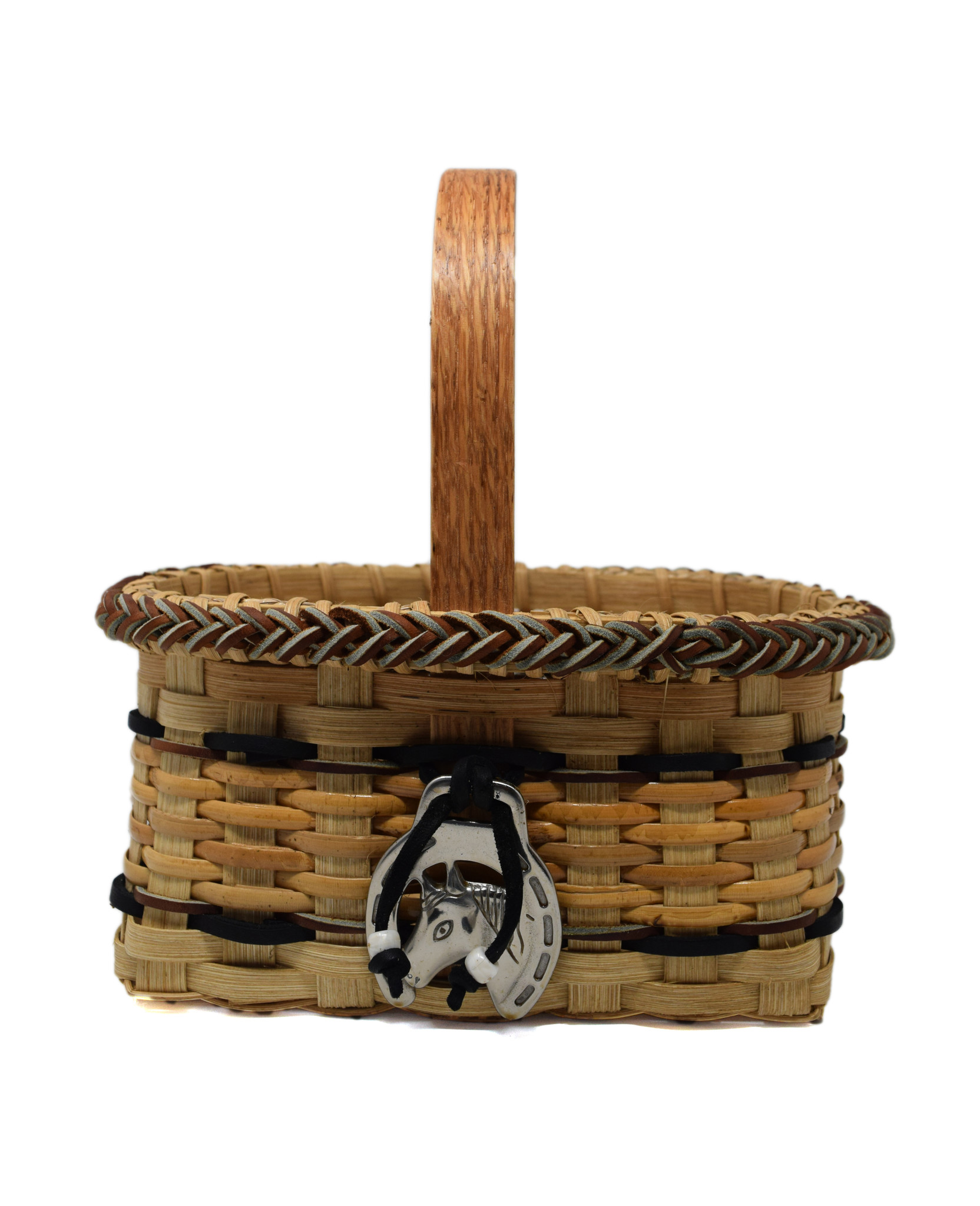 Horse Lover's Gift Basket - Log House Craft Gallery - Log House Craft