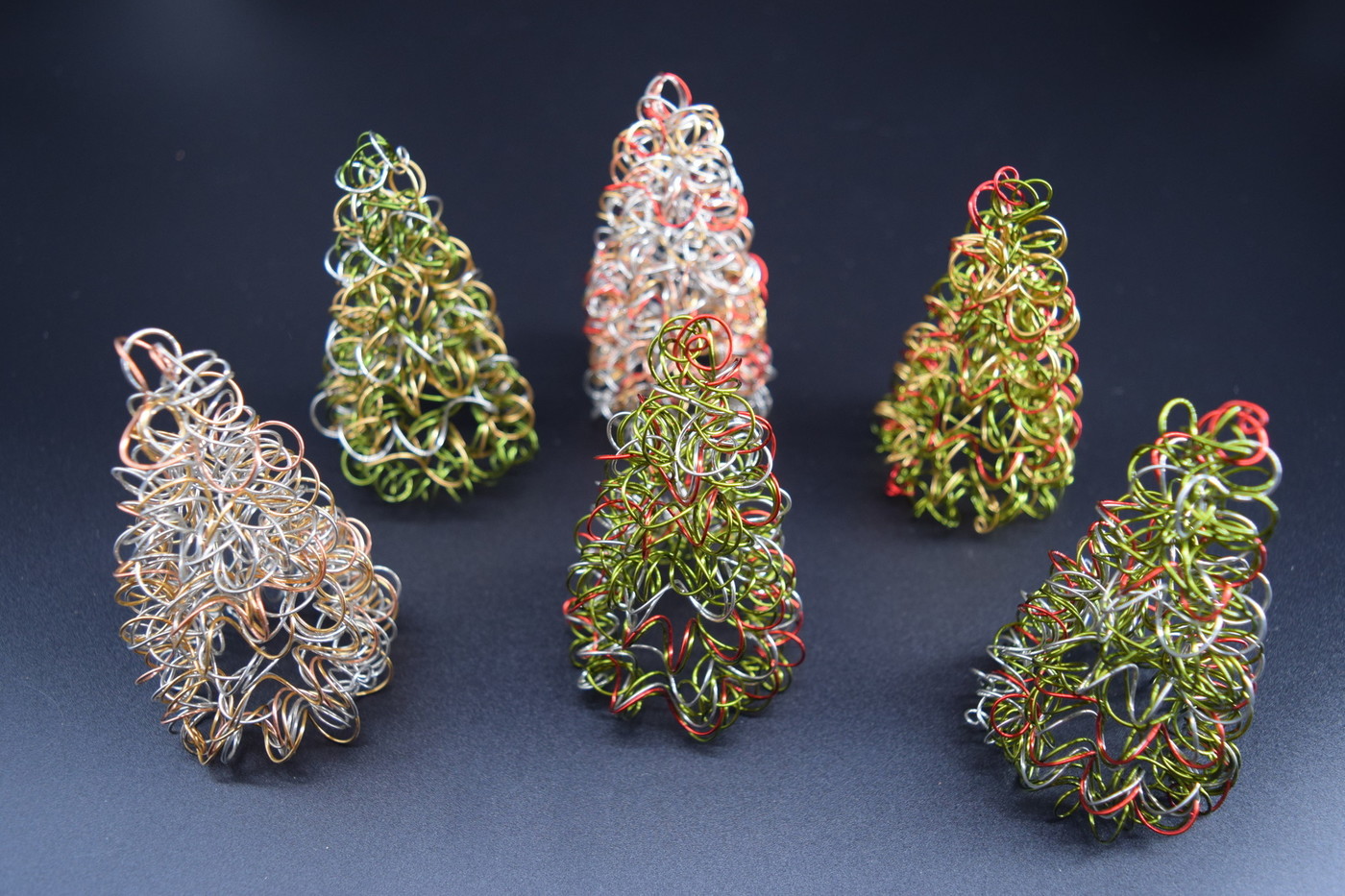 Springy Wire Tree by Village Design - Log House Craft Gallery