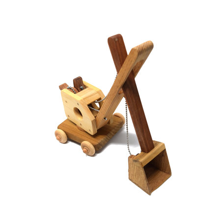POPTY Wooden Steam Shovel Toy