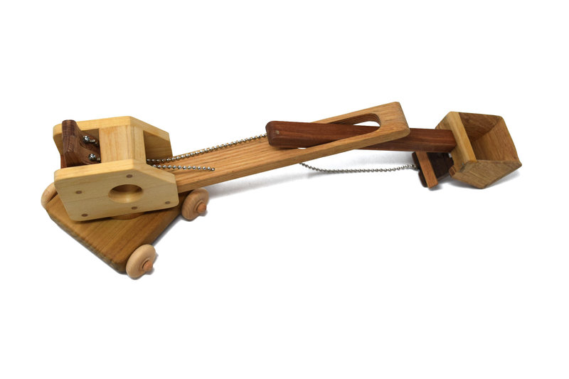 POPTY Wooden Steam Shovel Toy