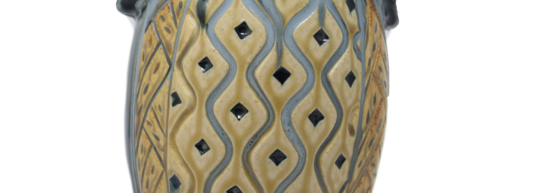 Small Carved Jar