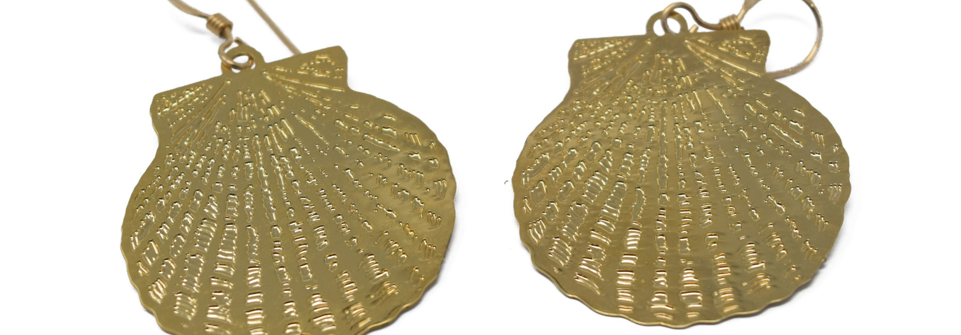 Scalloped Shell Earring