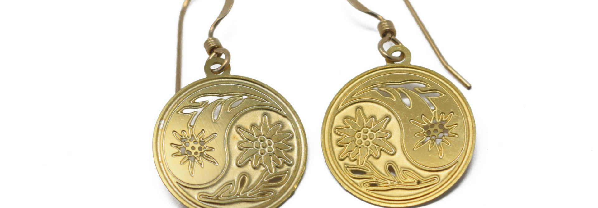 Floral Reflection Earrings