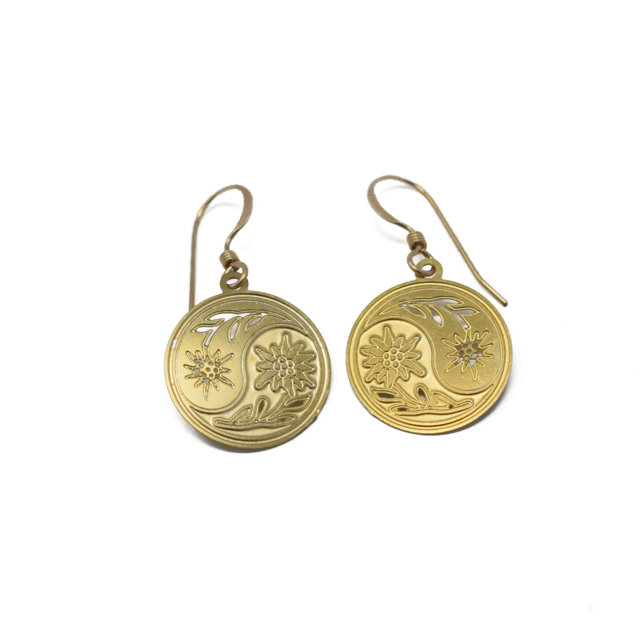 Floral Reflection Earrings-1