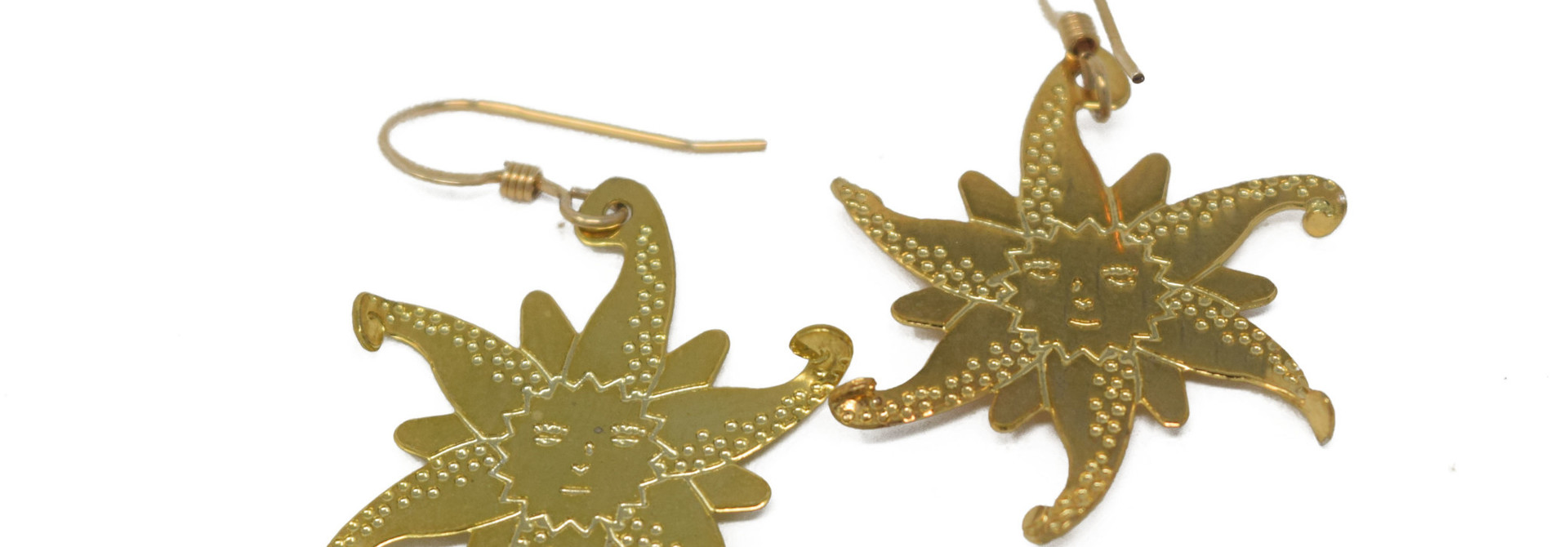 Sunburst/Moon and Stars Earring