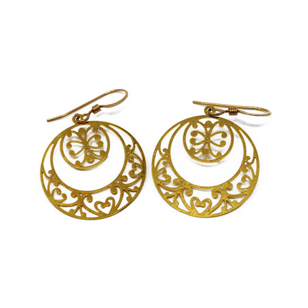 GOOSE Double Circle Earring