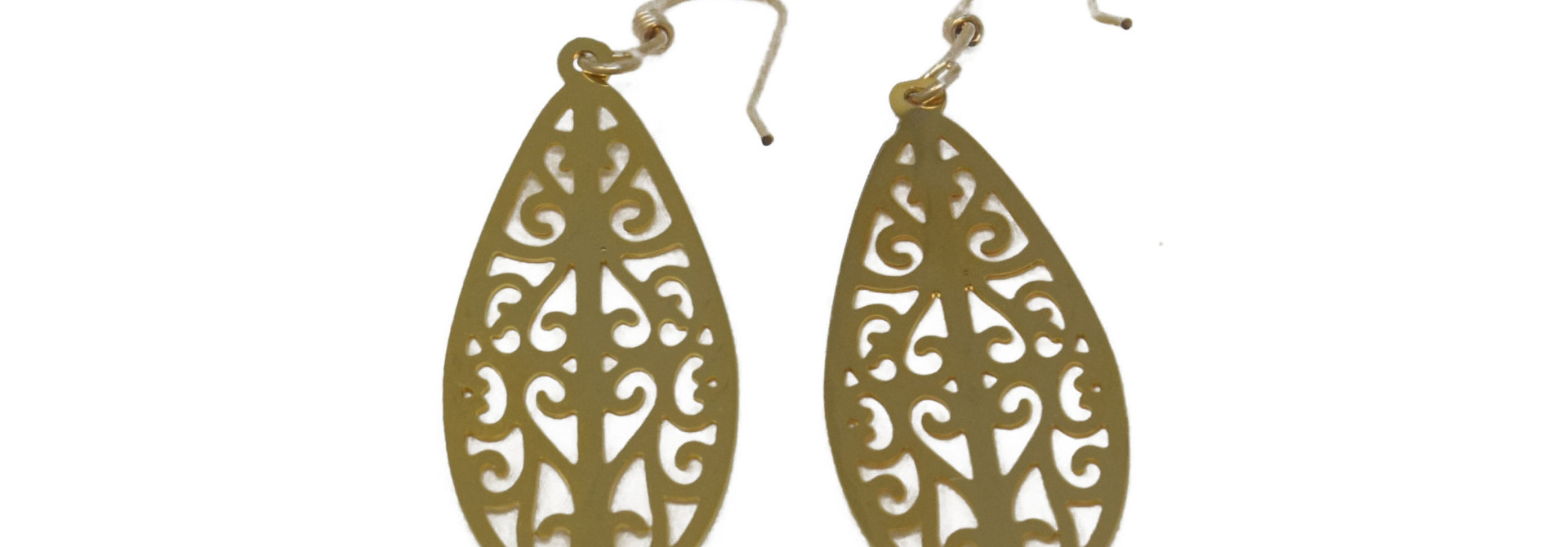 Filigree Teardrop Earring