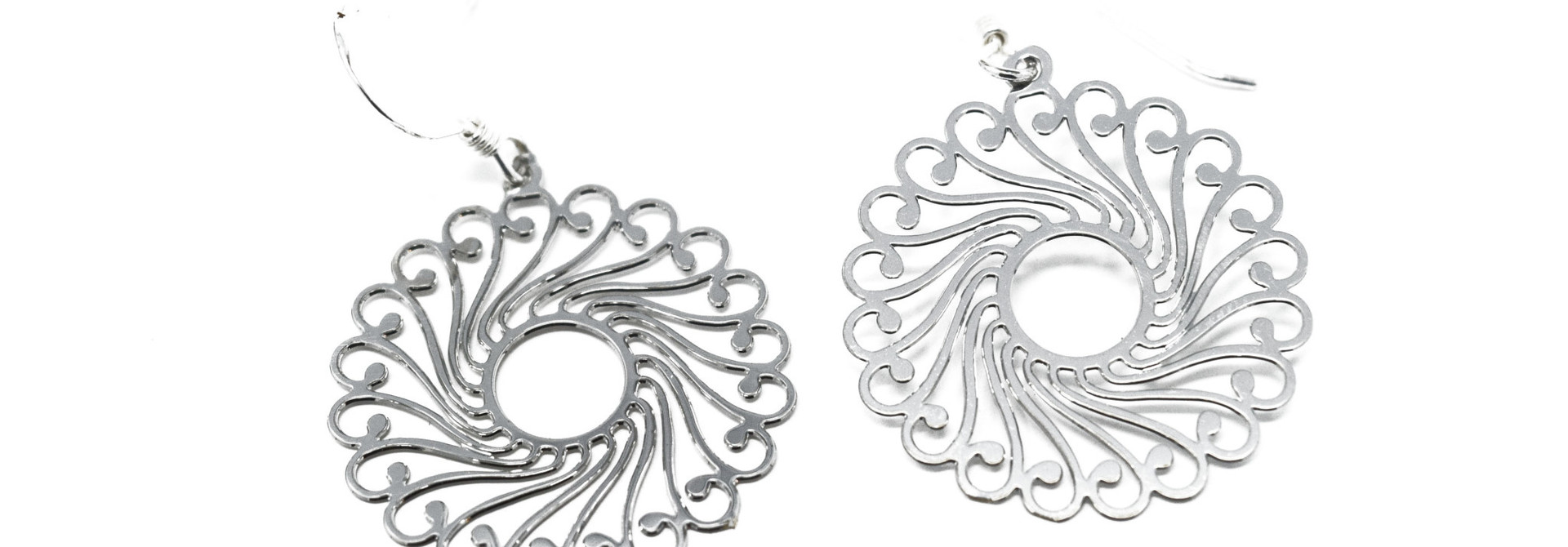 Round Filigree Earring