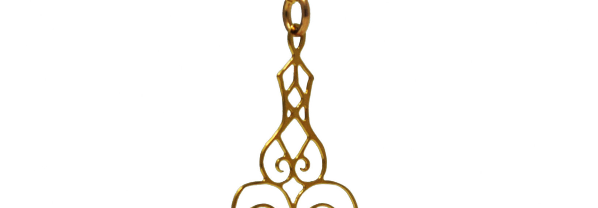 Drop Heart Necklace