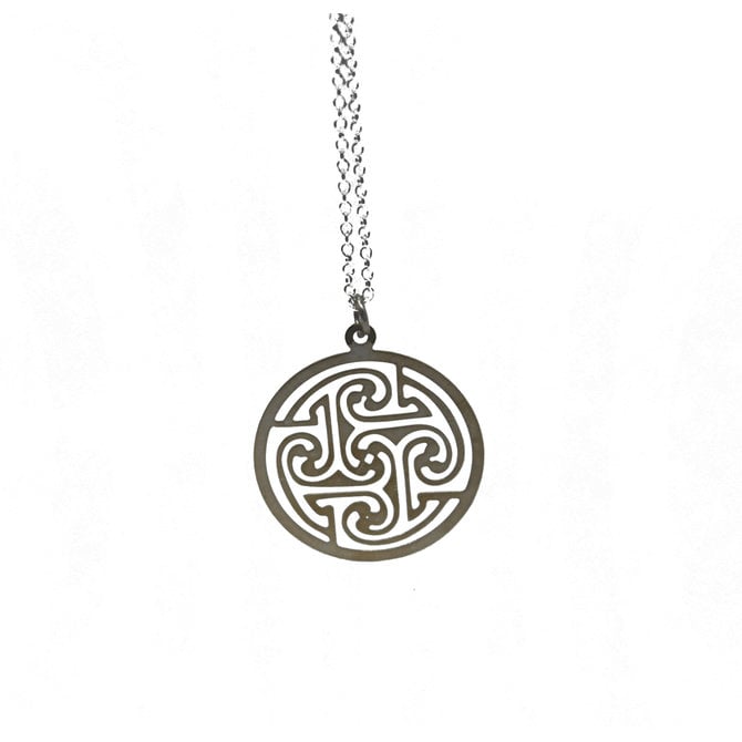 Celtic Circle Necklace by Goose Pond Log House Craft Gallery