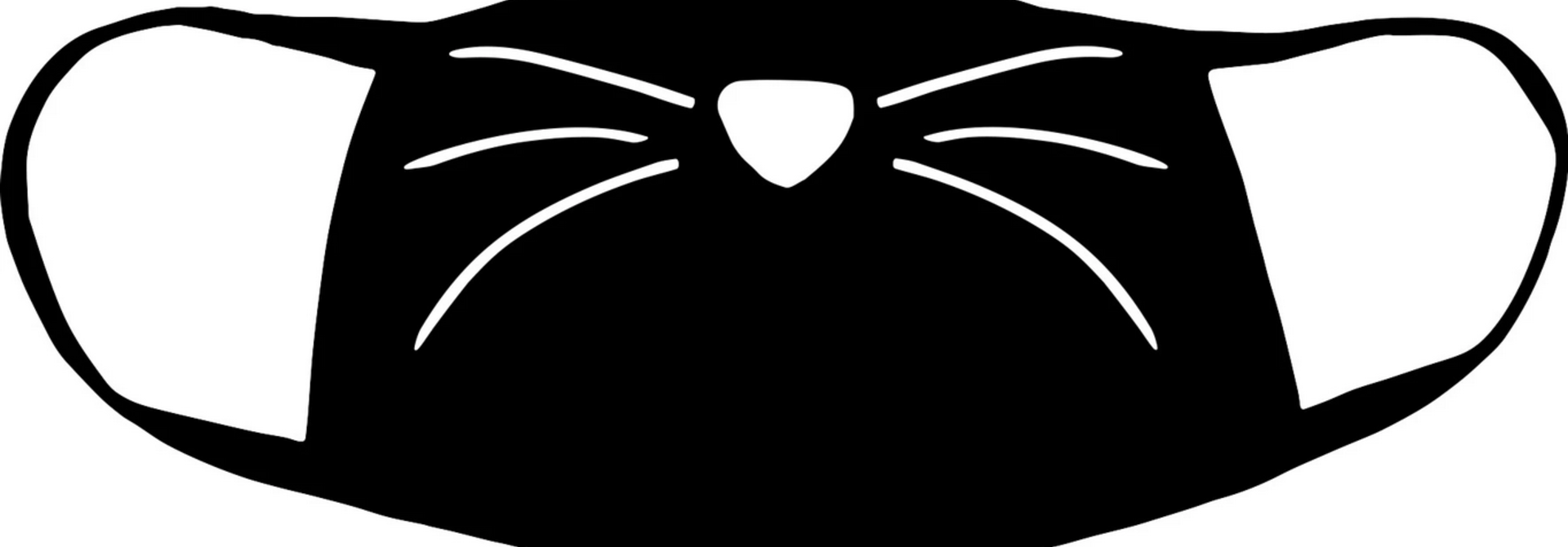 Mask Kitty with strap