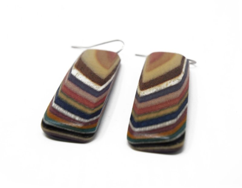 BUZZ Large Rectangle Earrings