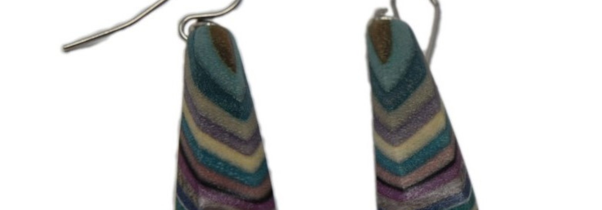 Short Triangle Earrings