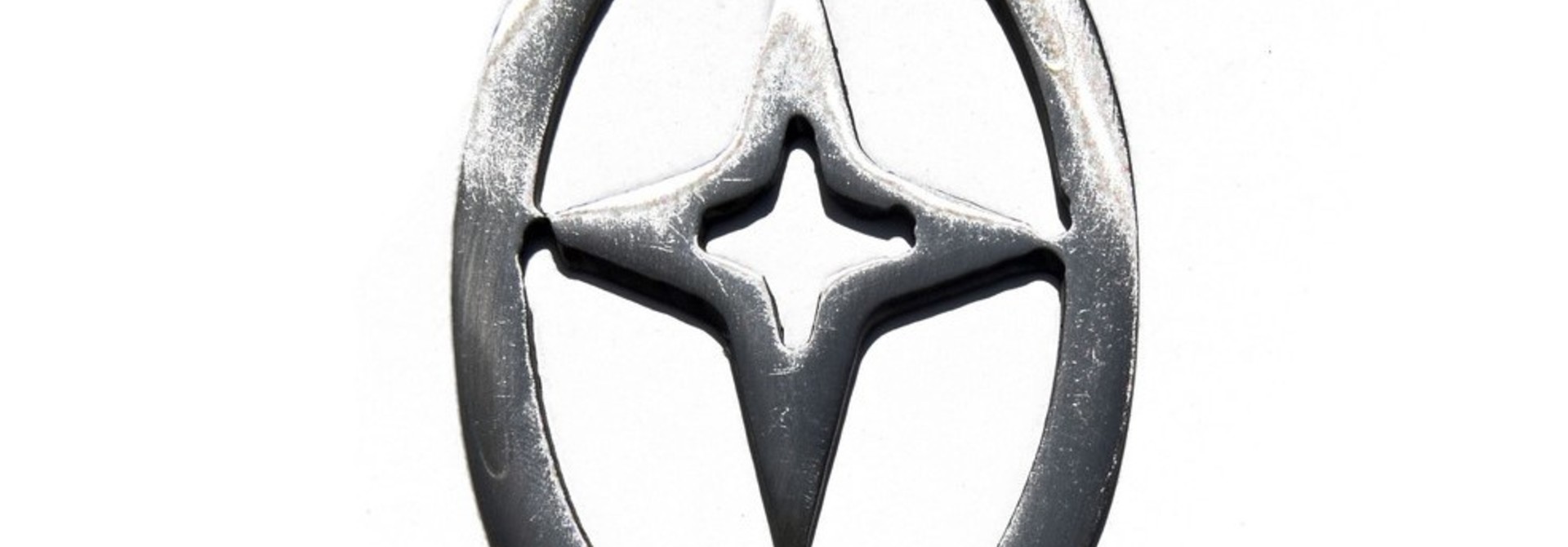 Oval Star Ornament