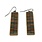 BUZZ Large Bezeled Earrings