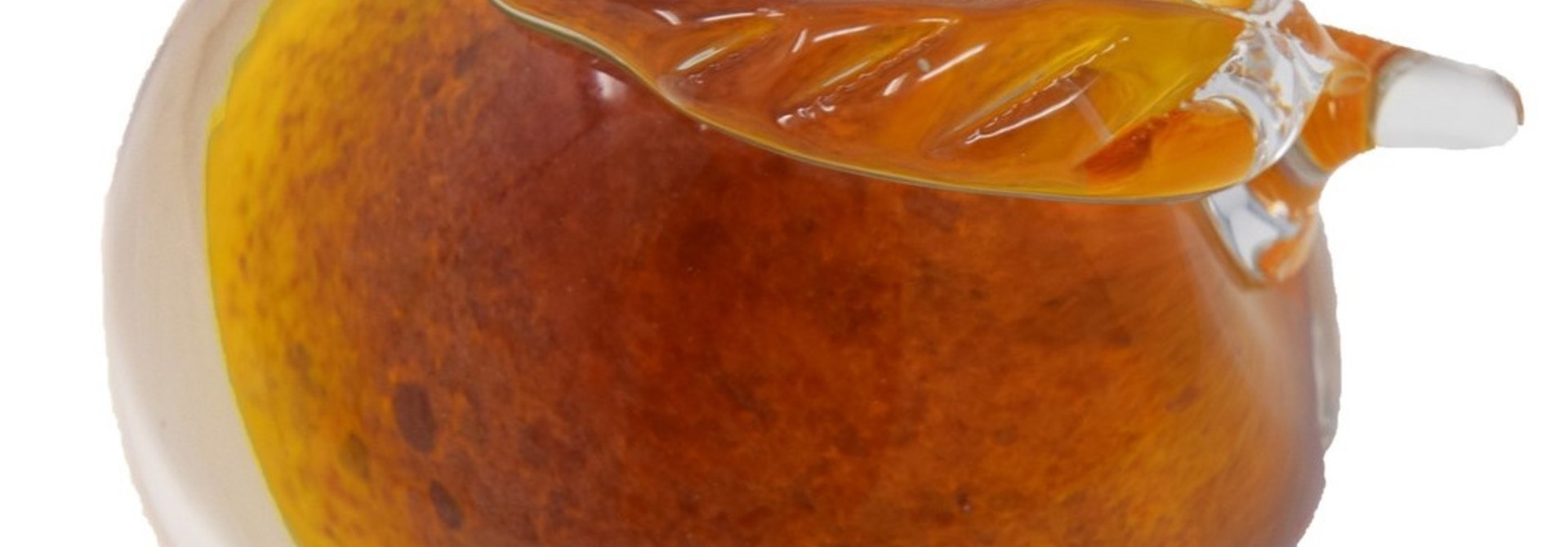 Peach Paperweight