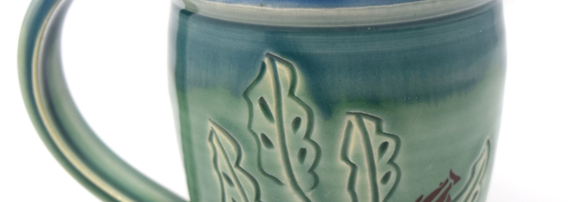 Carved Fish Mug