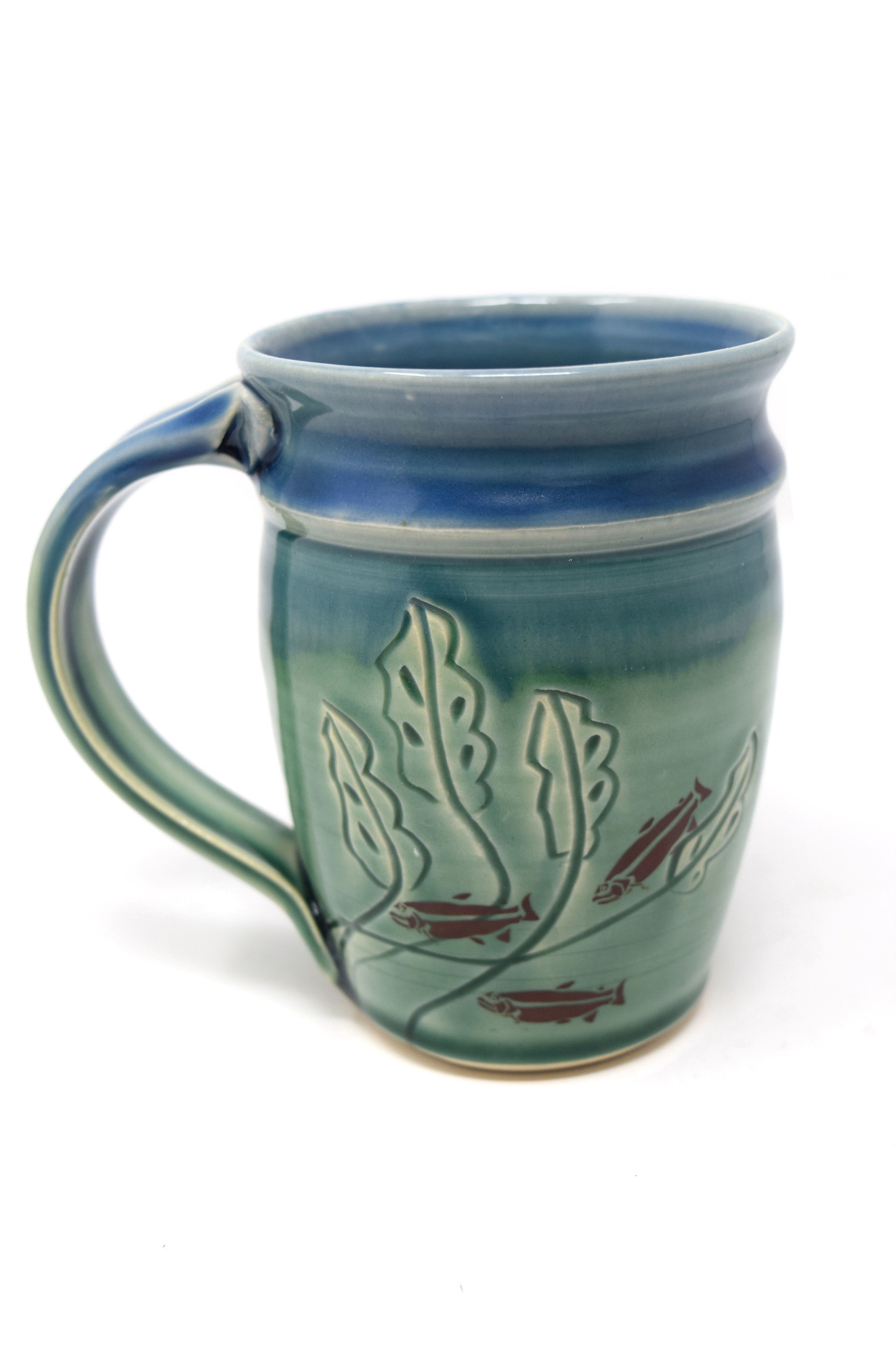 MPLPOT Carved Fish Mug