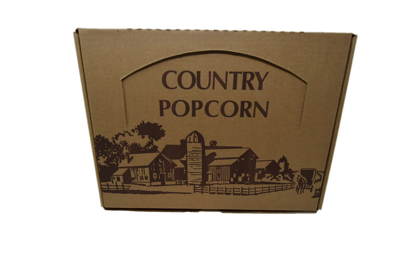 AMISH Popcorn Closed 4 oz  Variety Sampler Gift Box