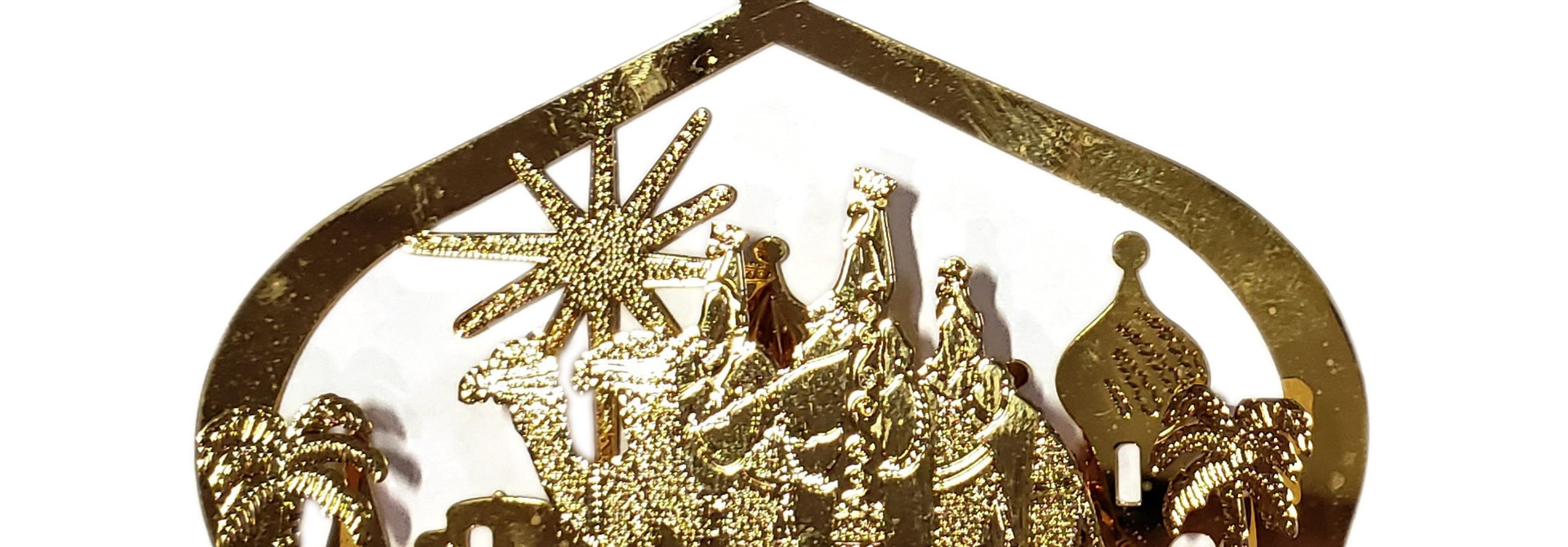 Wise Gold Ornament