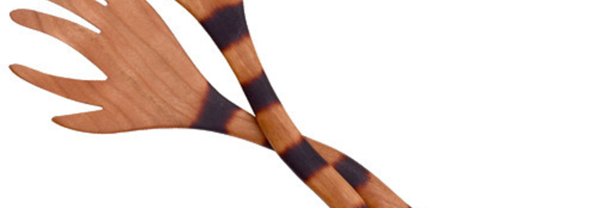 Cat Tail Forked Salad Set