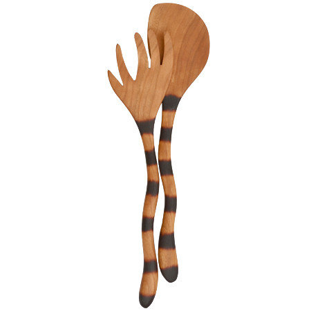 JNSP Cat Tail Forked Salad Set 13.5"
