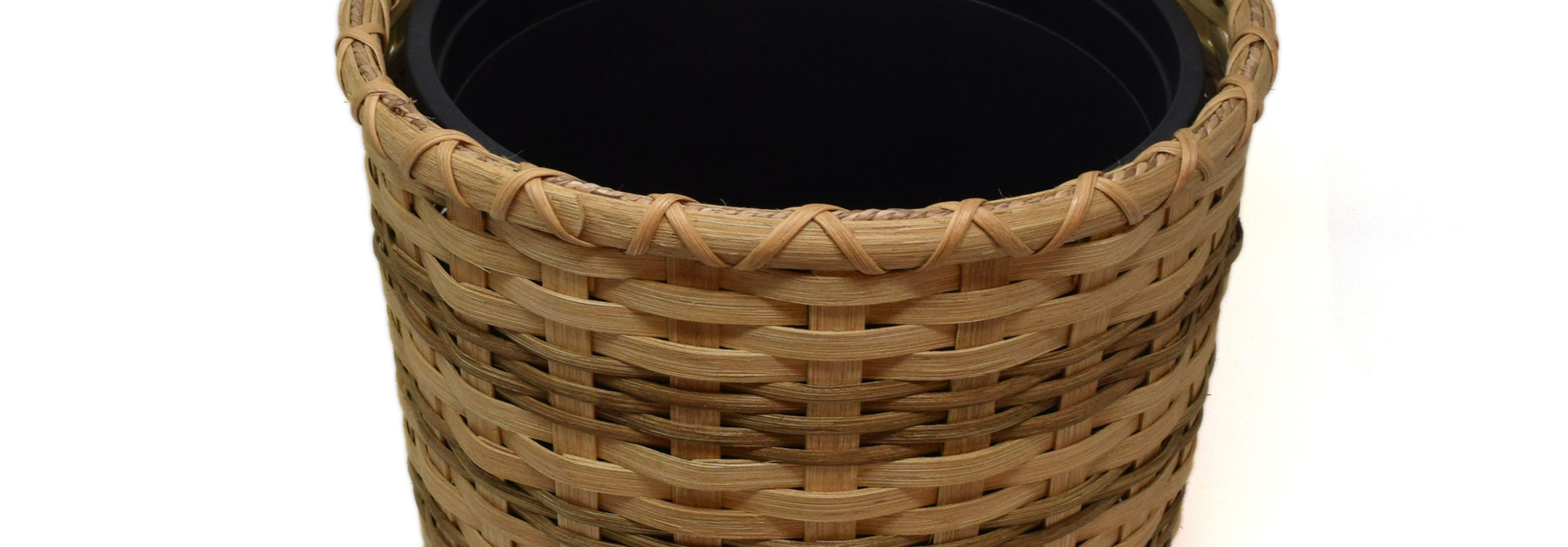 Lined Trash Basket
