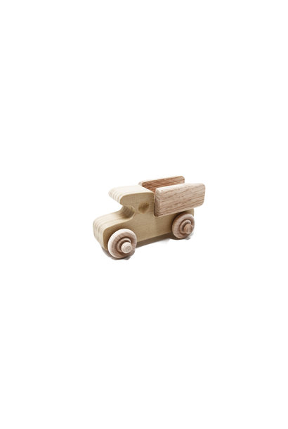 Mini Wooden Pickup Wheel Toy