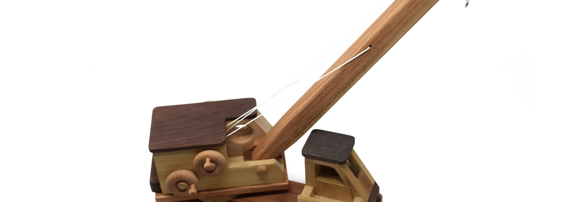 Wooden Toy Crane
