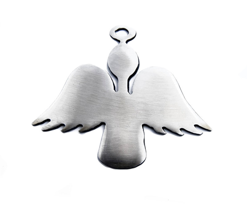 Oak Halo Angel Ornament