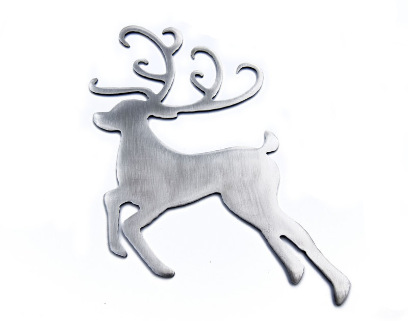 Oak Fancy Deer Ornament