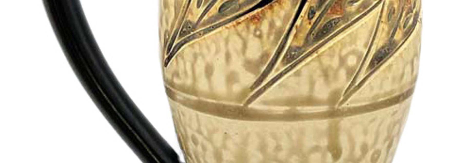 Large Carved Mug