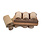 POPTY Wooden Barrel Truck Toy