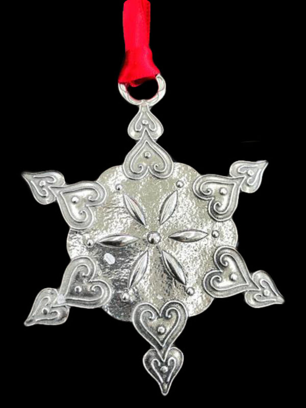 CROSBY Snowflake Ornament Love of Snow