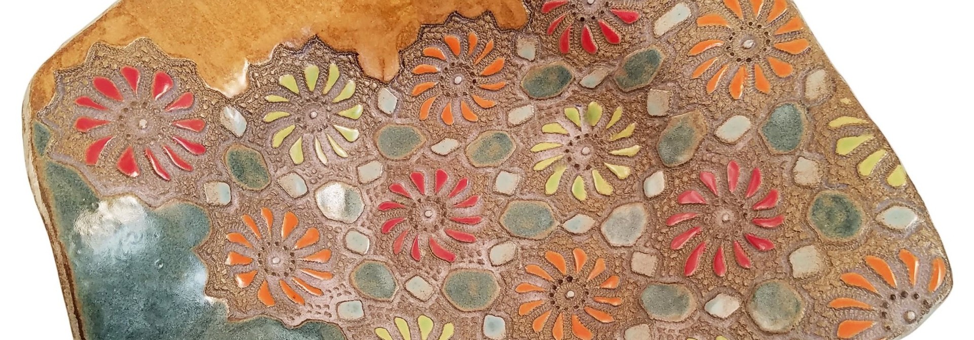 African Daisies Bowl